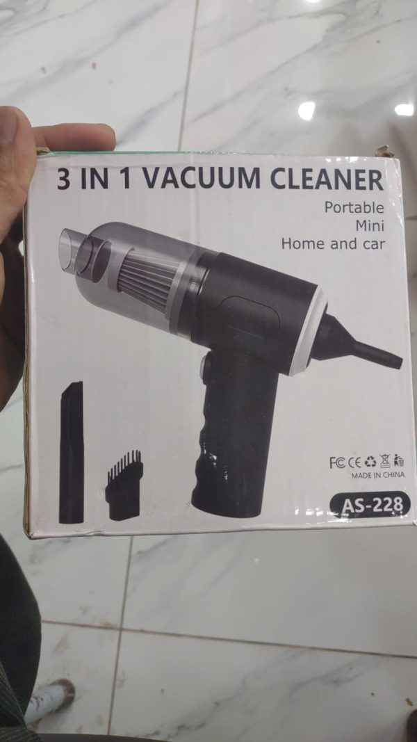 3 In 1 Car Vacuum Cleaner Blower And Balloon Pump
