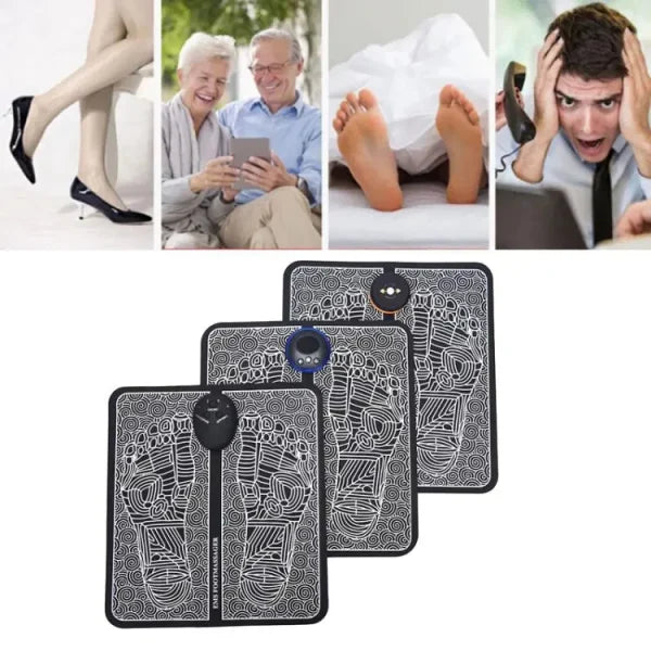 (pack Of 2) Ems Massager (Neck & Foot) (Rechargeable Battery)